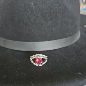 Elegant Pink Gemstone Ring